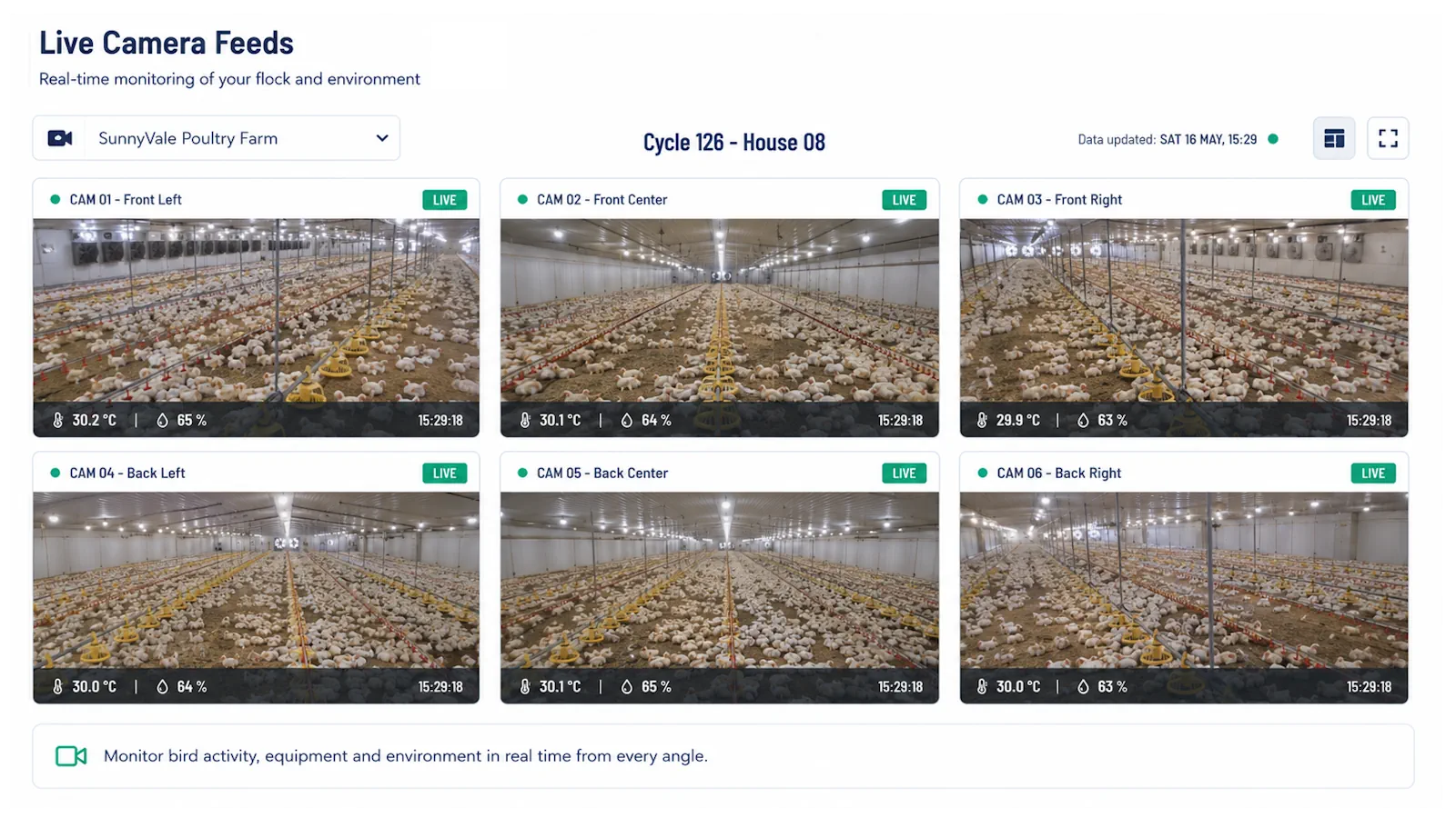 Poultry reporting and analytics